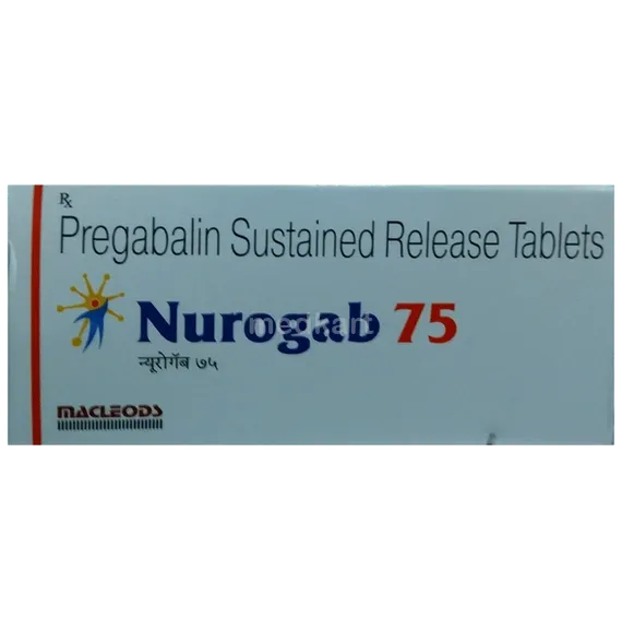 nurogab 75mg tablet 10's